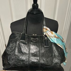 Coach Satchel Kisslock